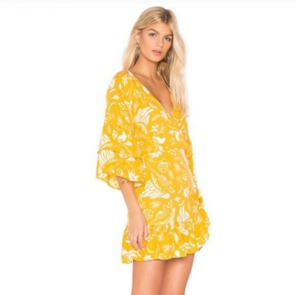 Cleobella Bonita Wrap Dress M - Picture 2 of 7